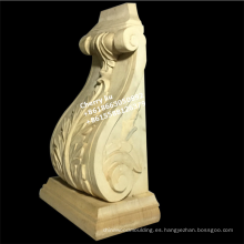 talla de madera del cnc decoración corbel